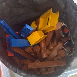 Lincoln Log Building Block Set for Kids